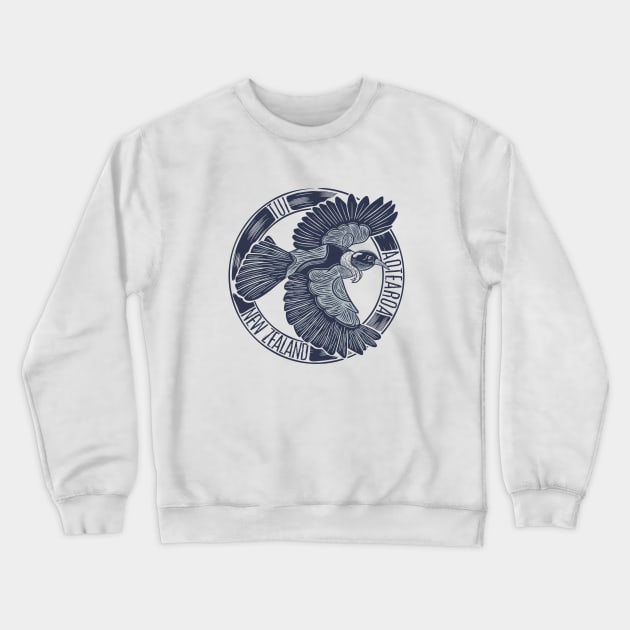 Tui NZ bird Crewneck Sweatshirt by mailboxdisco